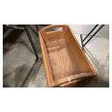 WOOD DOLL CRADLE