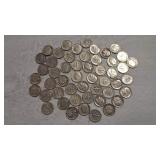 $5 FACE VALUE ROOSEVELT DIMES 90%
