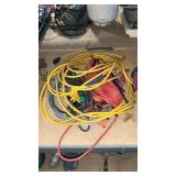 EXTENSION CORDS AND METAL WIRE