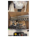 BX OF RATCHETS, SOCKETS & BREAKER BAR