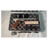 RUGER MARK II, 22 CAL. COMPETITION TAGET MODEL W/