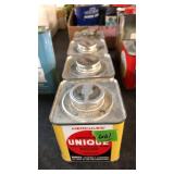4 CANS HERCULES UNIQUE POWDER **NO SHIPPING