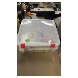 2 TRAYS OF WELDING ELECTRODES, TIPS & MISC