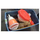TOTE W/ CHICKEN WATERS & FEEDERS