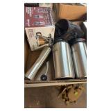 NALYGENE STAINLESS STEEL WATER BOTTLES, GRINDER