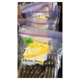 APPROX 150 PCS OF 270 WIN BRASS **SIZED, TRIMMED &