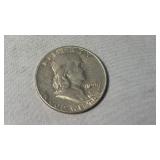 1960 FRANKLIN SILVER HALF DOLLAR