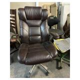 SWIVEL LEATHER OFFICE CHAIR