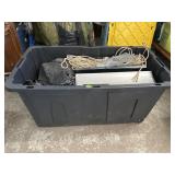 COMPLETE 14X16 CANVAS DUCK TENT W/ POLES, RAIN