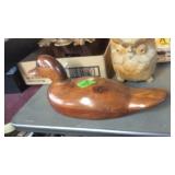 CARVED WOOD DUCK