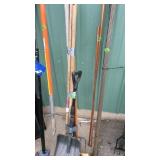 PITCH FORK, SNOW SHOVEL & MISC