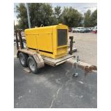 LINCOLN SAE-300 ARC WELDER, MOUNTED ON TANDEM\