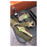 2 NYLON TIE DOWN STRAPS TRAILER LOCK STYLE
