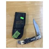 UNCLE HENRY KNIFE IN EDDIE BAUER SHEATH