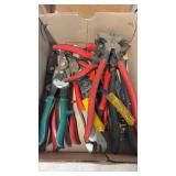 BX W/ PLIERS, FENCING PLIERS, TIN SNIPS