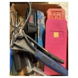SPLITTING WEDGES, OIL FILTER WRENCH & MISC