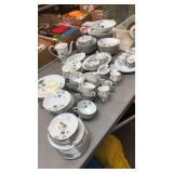 122 PC NORITAKE ROSAMOR PATTERN CHINA