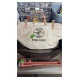 TOW/RECOVERY STRAPS IN CANVAS KLEIN BAG