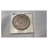 1887-O MORGAN SILVER DOLLAR