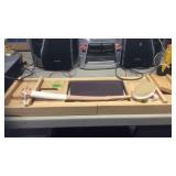 BAMBOO BATH TRAY & BRUSH
