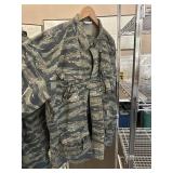 CAMO SHIRT & PANTS 2XL REG