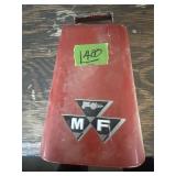 MASSEY FERGUSEN COW BELL, RED