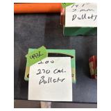 200 PCS 270 CAL BULLETS