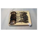 SET OF 12 830 SILVER SPOONS