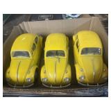 3 DIE CAST VOLKSWAGONS