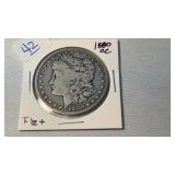 1880 CARSON CITY MORGAN SILVER DOLLAR