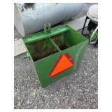 3 PT. ROCK BUCKET/ COUNTER WEIGHT