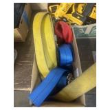 RATCHET TIE DOWN STRAP, DELUXE CAR TIE DOWN STRAP
