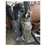 2 SETS OF GOLF CLUBS