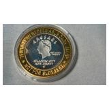 .999 FINE 1oz SILVER CEASAR'S TOKEN