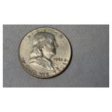 1961 FRANKLIN SILVER HALF DOLLAR