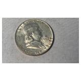 1963 FRANKLIN SILVER HALF DOLLAR