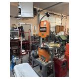 RIDGID BAND SAW ON STAND