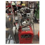 LINCOLN AC 225 ARC WELDER W/ ROLLING CART