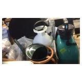 WATER CAN, 2 SPRAYERS & GROWING SUPPLIES