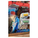 BX W/ NITRILE GLOVES, FREEZER BAGS, CLOROX WIPES