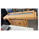 SJOBERGS OF SWEEDEN MAPLE HOBBY WORK BENCH W/
