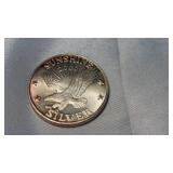 SUNSHINE MINES 1oz .999 SILVER ROUND