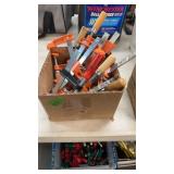 7 JORGENSEN CLAMPS & 1 BESSEY CLAMP