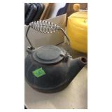 CAST IRON TEA KETTLE