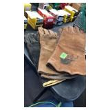 3 PR OF LEATHER WELDING GLOVES