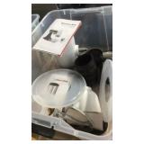 TOTE W/ KITCHEN AID ACCESSORIES/ATTACHMENTS