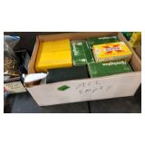 GROUP OF EMPTY RIFLE CARTRIDGE CASES & EMPTY 7MM