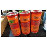 3 CANS OF HERCULES SMOKELESS PISTOL POWDER