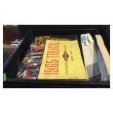 CRATE OF GUN BOOKS