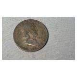 1949 FRANKLIN SILVER HALF DOLLAR